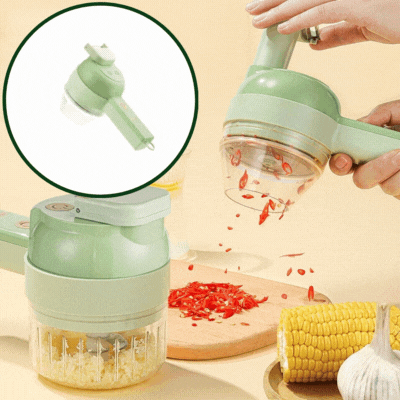 4 IN 1 HANDHELD ELECTRIC VEGETABLE