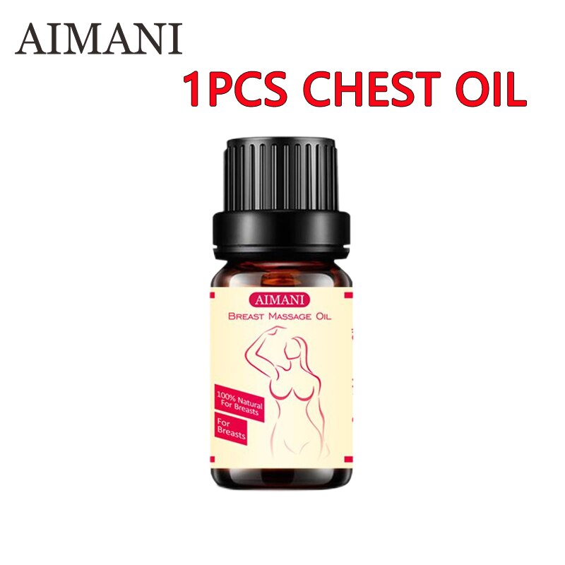 Aimani Breast Enlargement Oils Chest Enhancement Elasticity Promote Female Hormone Breast Lift Firming Massage Up Size Bust Care