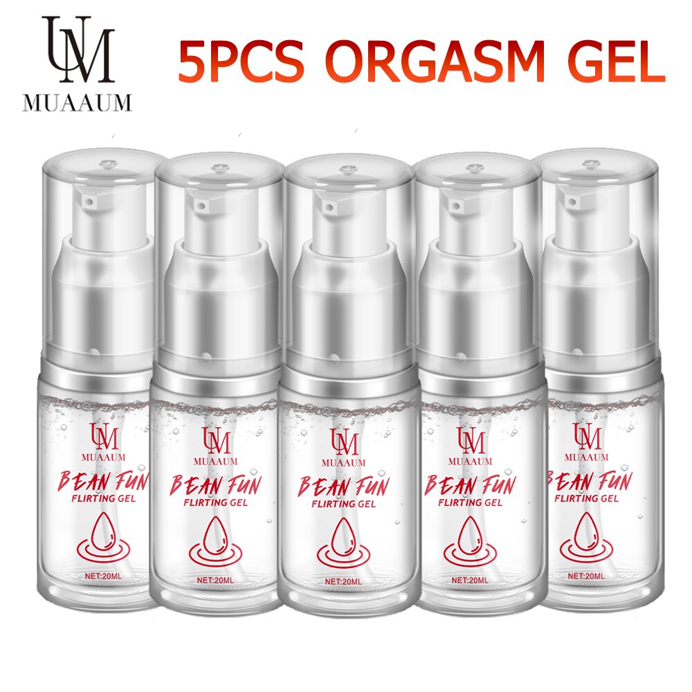 Muaaum Female Orgasm Liquid Orgasm Enhancer Vagina Shrinking Gel 20ml Increase Women Sex Libido Enhance Sex Time G-spot Exciting
