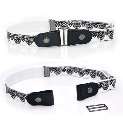 BUCKLE-FREE INVISIBLE ELASTIC WAIST BELT