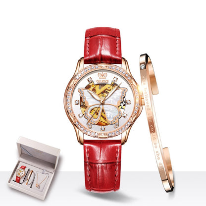 OLEVS Top Brand Mechanical Women Watch - Mike Armstrong