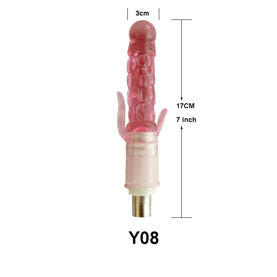 28 Types Traditional Sex Machine Attachment 3XLR 3PRONG Attachment Dildo Suction Cup Sex Masturbation Love Machine For Women Man