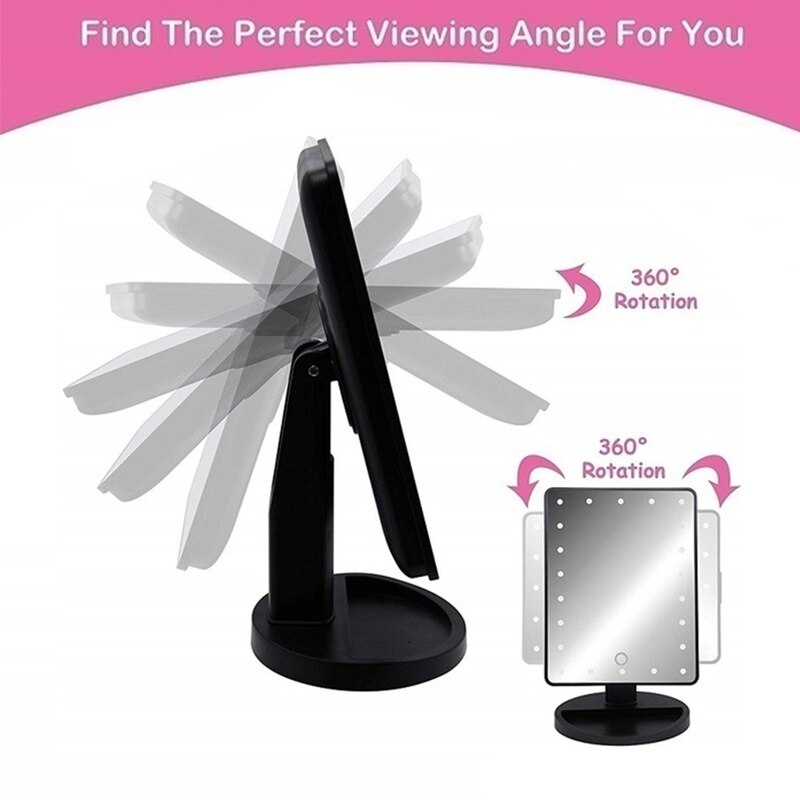 1Pc Creative Adjustable LED Makeup Mirror - Mike Armstrong