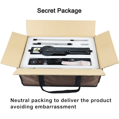 FREDORCH 120W Premium Sex Machine Quiet Stable, Wire/Remote Control with Dildo Vibrator Sucker Cup Attachements Turbo Gear Motor