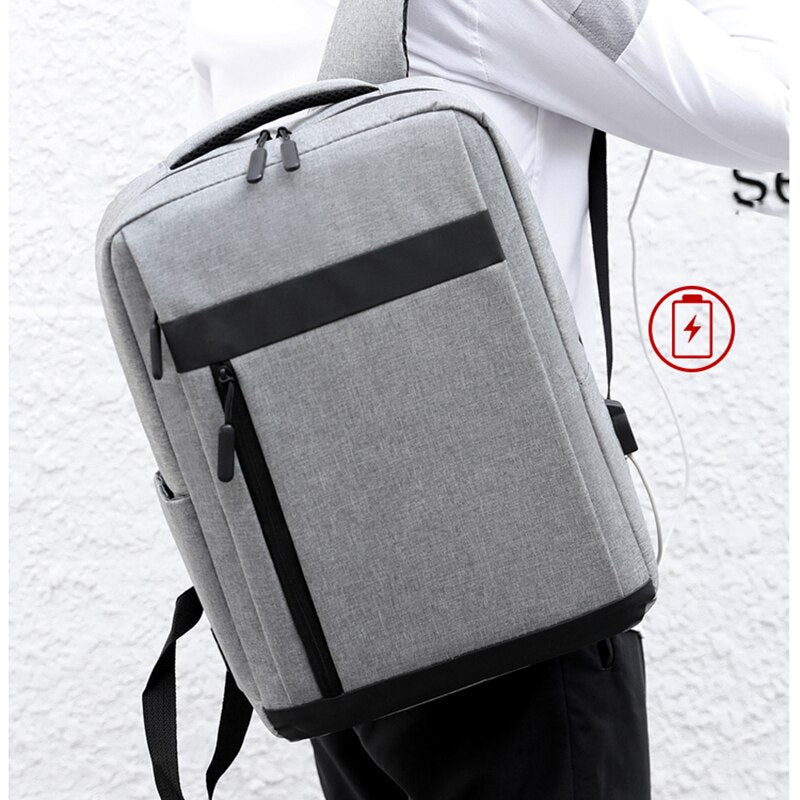 2021 Men&#39;s Backpack Multifunctional Waterproof Bags For Male Business Laptop Backpack USB Charging Bagpack Nylon Casual Rucksack - Mike Armstrong