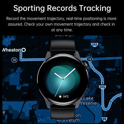 LIGE 2022 New Luxury Fashion Men's Smart Watch Bluetooth Smart Heart Rate Monitoring IP67 Waterproof Watch Men's Call + Box - Mike Armstrong