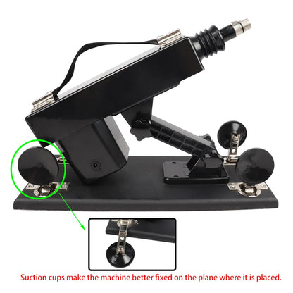 FREDORCH New Sex machines for woman Automatic Female Masturbation Pumping Gun 3XLR sex machines for adults With Big Dildo sexmac