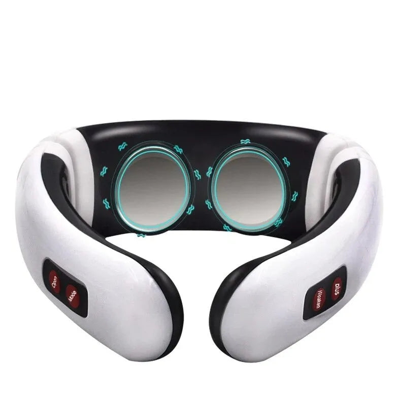 ELECTRIC NECK MASSAGER AND PULSE BACK