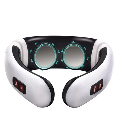 ELECTRIC NECK MASSAGER AND PULSE BACK