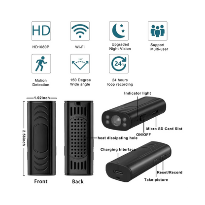 HD Wireless Backup Camera with Night Vision - Perfect for Reverse Hitch Guide