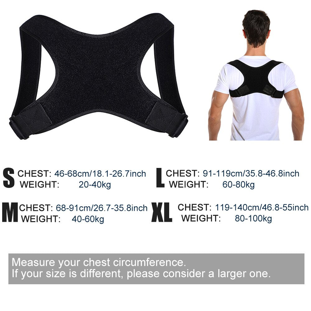 Back Posture Corrector Corset Adjustable - Mike Armstrong
