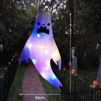 LED Light Halloween Hanging Ghost Kids Favors - Mike Armstrong