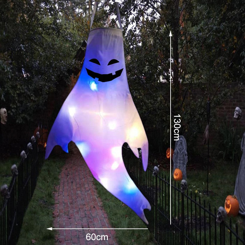 LED Light Halloween Hanging Ghost Kids Favors - Mike Armstrong