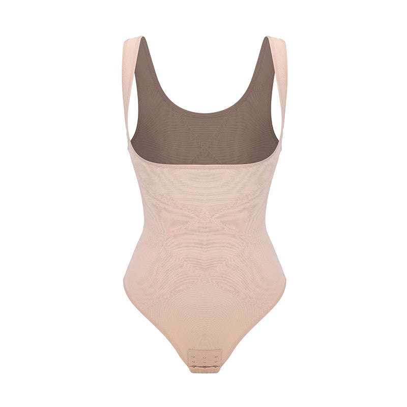 Mesh Thongs Bodysuit Shapewear Women - Mike Armstrong