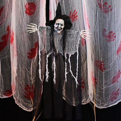 Halloween hanging witch horror skull ghost pendant - Mike Armstrong