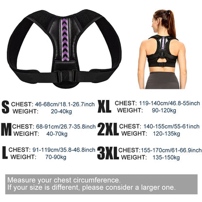 Back Posture Corrector Corset Adjustable - Mike Armstrong