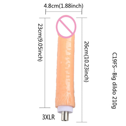 28 Types Traditional Sex Machine Attachment 3XLR 3PRONG Attachment Dildo Suction Cup Sex Masturbation Love Machine For Women Man