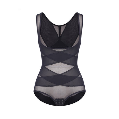 Mesh Thongs Bodysuit Shapewear Women - Mike Armstrong