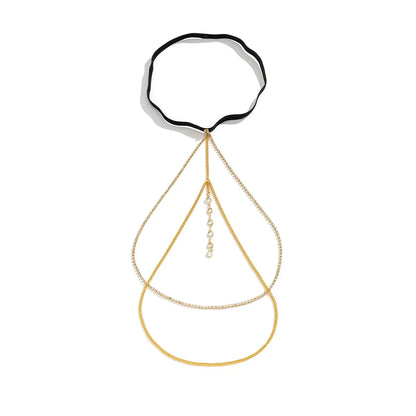 Elastic Leg and Thigh Bandage for Women - Multilayer Adjustable Garter Belt with Sexy Tassel Accents