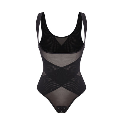 Mesh Thongs Bodysuit Shapewear Women - Mike Armstrong