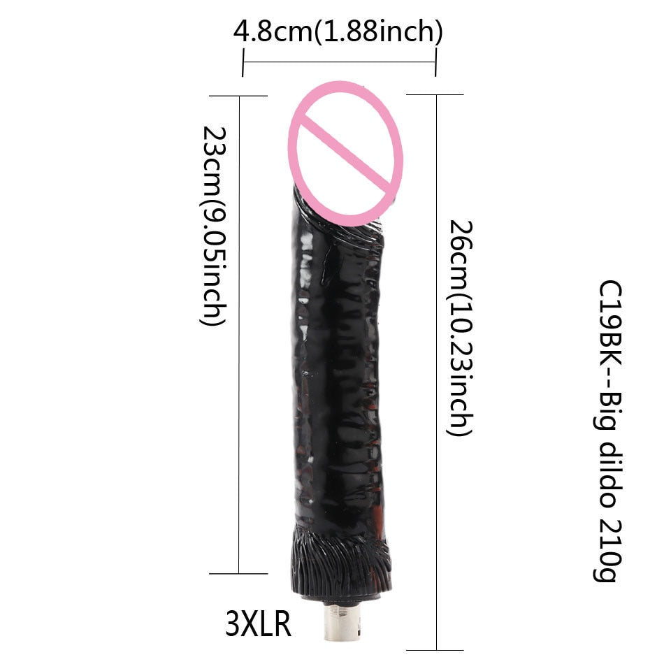 28 Types Traditional Sex Machine Attachment 3XLR 3PRONG Attachment Dildo Suction Cup Sex Masturbation Love Machine For Women Man