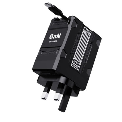 GaN Smart Retractable Charger