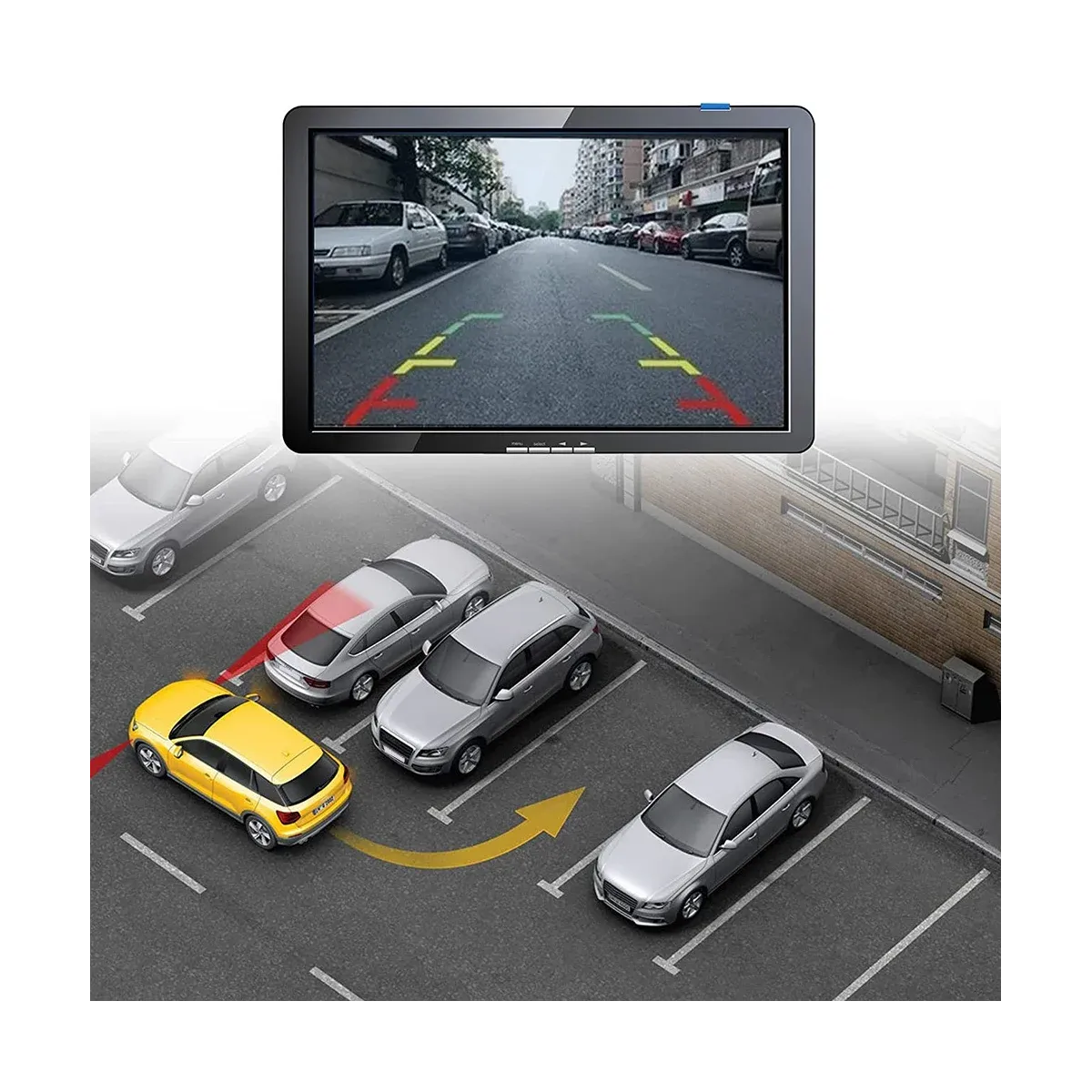 HD Wireless Backup Camera with Night Vision - Perfect for Reverse Hitch Guide