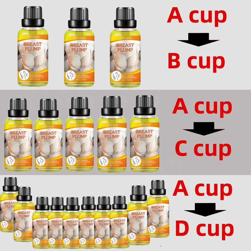 Breast Enlargement Essential Oil Chest Enhancement Bust Plump Up Growth Enlarging Oil Boobs Bigger Lift Firming Breast Enlarge