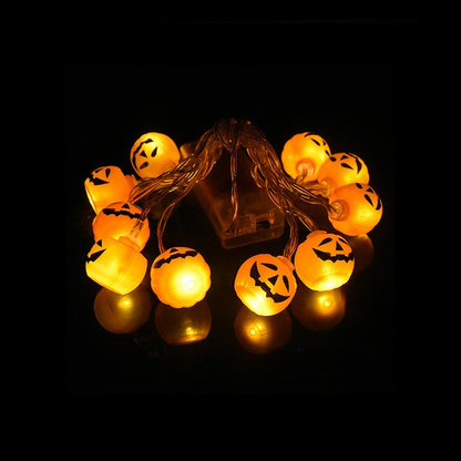 Pumpkin Halloween LED Lights 1.5M 10LED Ghost Bat String Lamp - Mike Armstrong