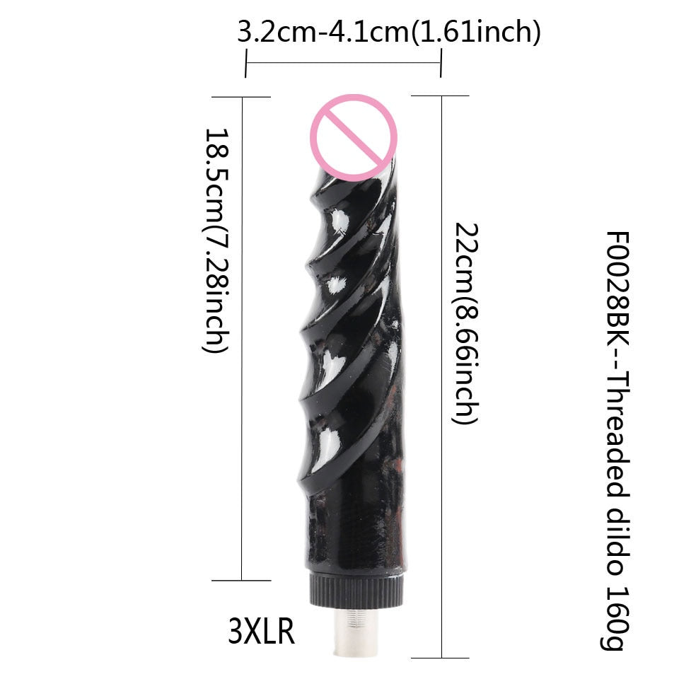 28 Types Traditional Sex Machine Attachment 3XLR 3PRONG Attachment Dildo Suction Cup Sex Masturbation Love Machine For Women Man