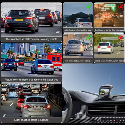 2 Inch Center Console HD Night Vision 1080 Car Driving Recorder