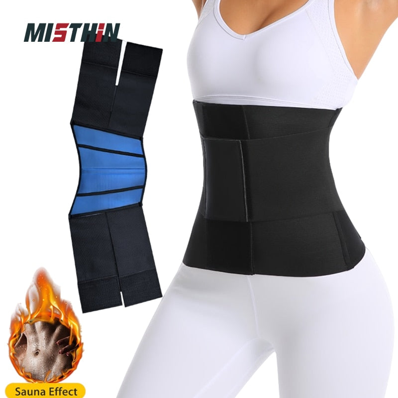 MISTHIN Women&#39;s Binders And Body Shapers Neoprene Firm Double Belt Fajas Slimming Large Size Waist Trainer Grinder Corset - Mike Armstrong