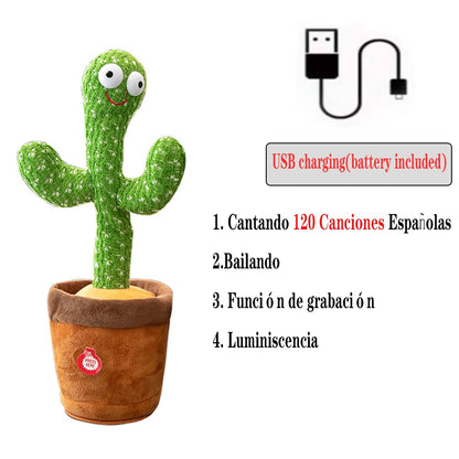 Lovely Dancing Cactus Talking Toy