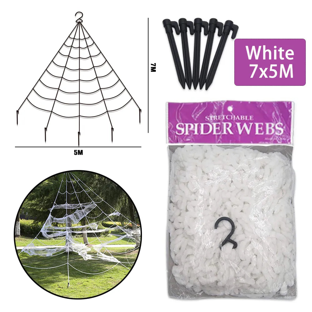 Halloween Spider Decor Party Accessories Liquidation Decorations Outdoor Decoration Scream Goods Props