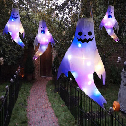 LED Light Halloween Hanging Ghost Kids Favors - Mike Armstrong