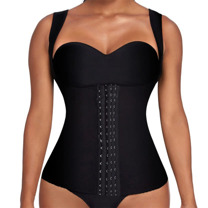Waist Trainer Shapewear Vest Women&#39;s Underbust Corset Tummy Control Body Shaper Slimming Sheath Tummy Top Workout Waist Cincher - Mike Armstrong