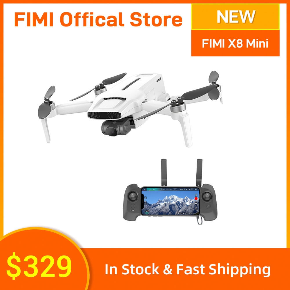 FIMI X8 Mini Drone professional 4k drone camera Quadcopter mini drone with remote control under 250g drone gps 8km little drone - Mike Armstrong