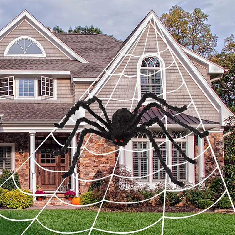 Halloween Spider Decor Party Accessories Liquidation Decorations Outdoor Decoration Scream Goods Props